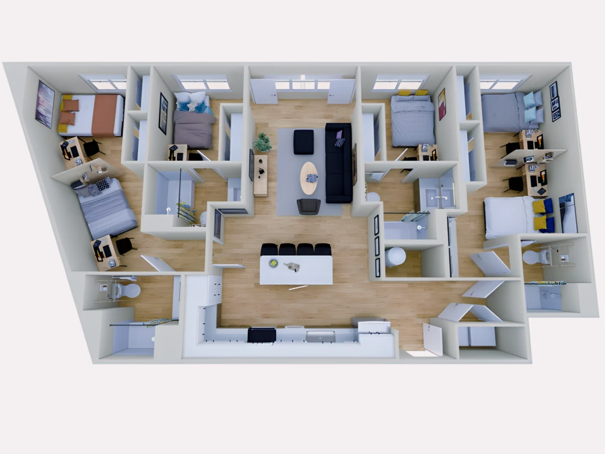 4 Bed 4 Bath D10