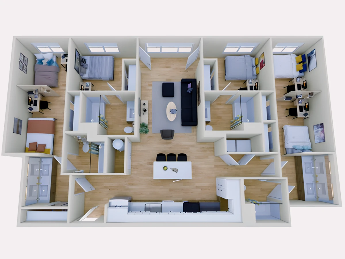 4 Bed 4 Bath D9