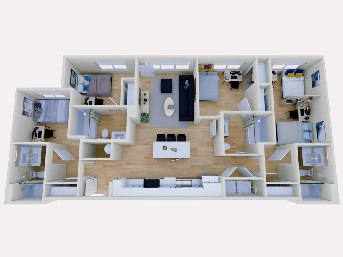 4 Bed 4 Bath D5