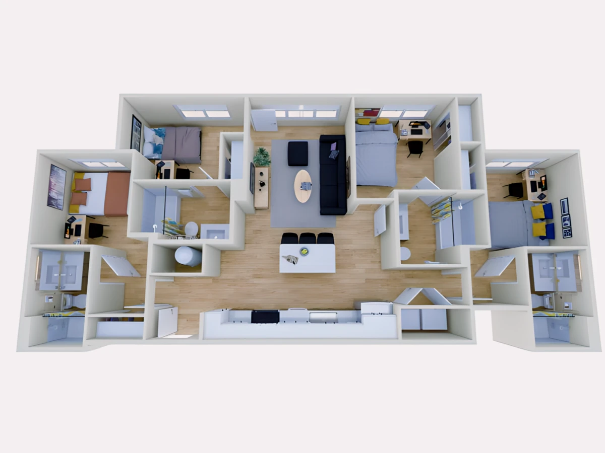 4 Bed 4 Bath D1
