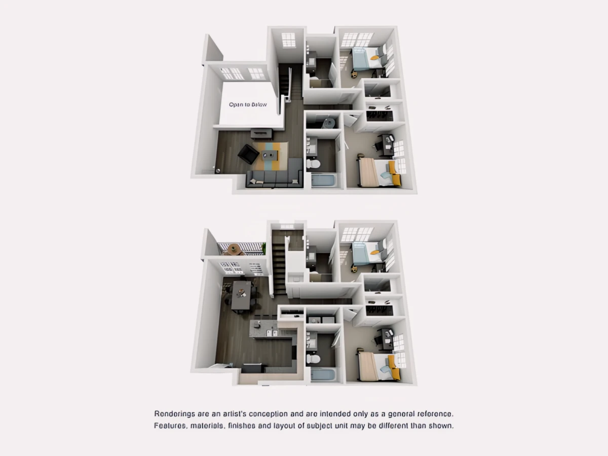 4 Rooms view 1