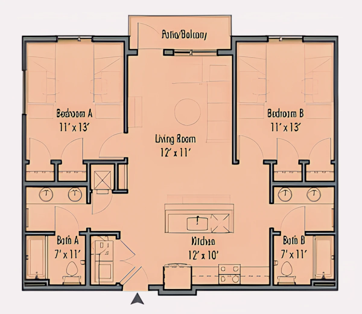 Shared Rooms view 1