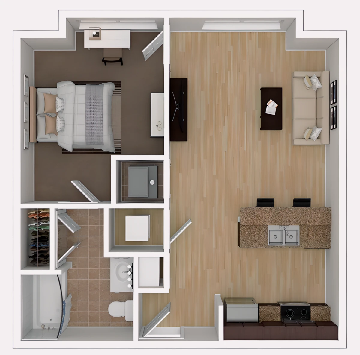 1 Rooms view 1