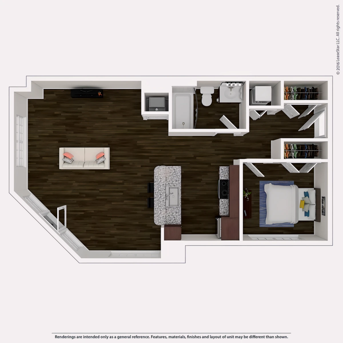 1X1C-4 Rooms view 1