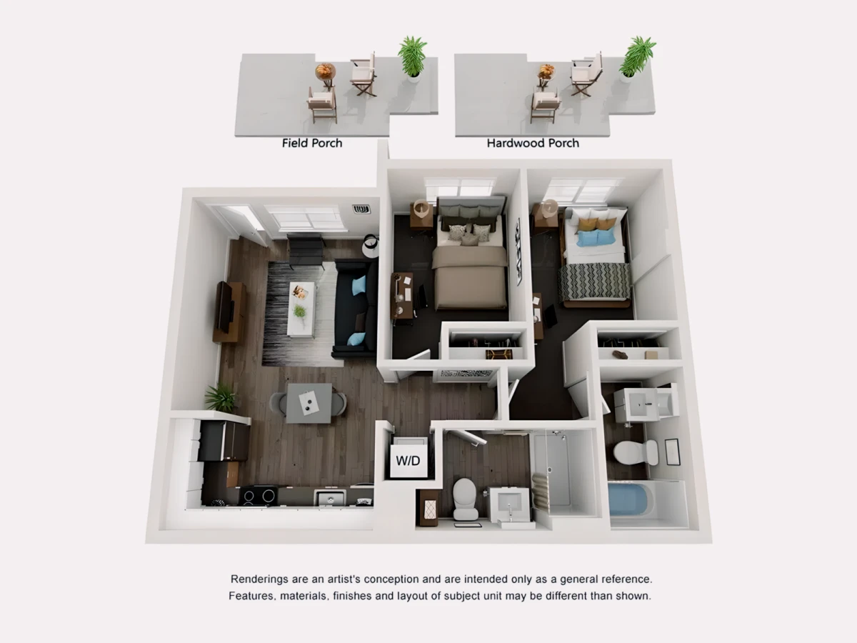 4BR/3BA Rooms view 4