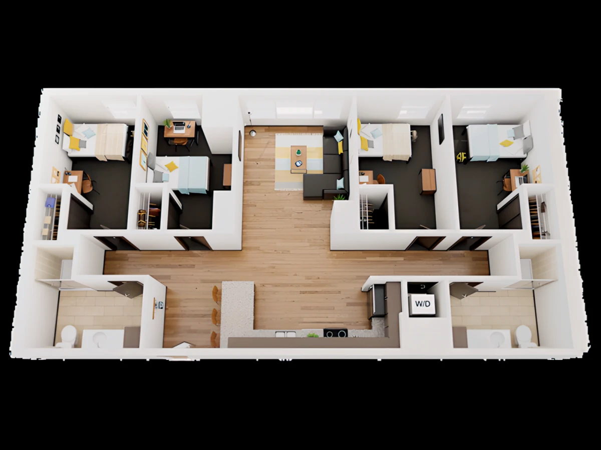 4 Rooms view 4