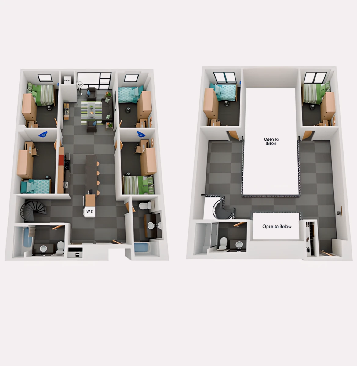 6 Rooms view 1