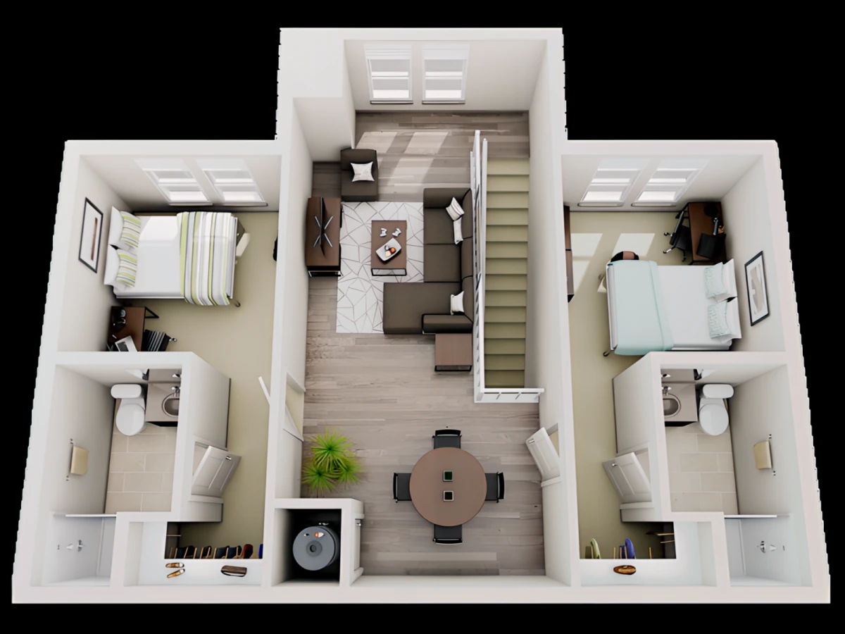 4 Rooms view 4