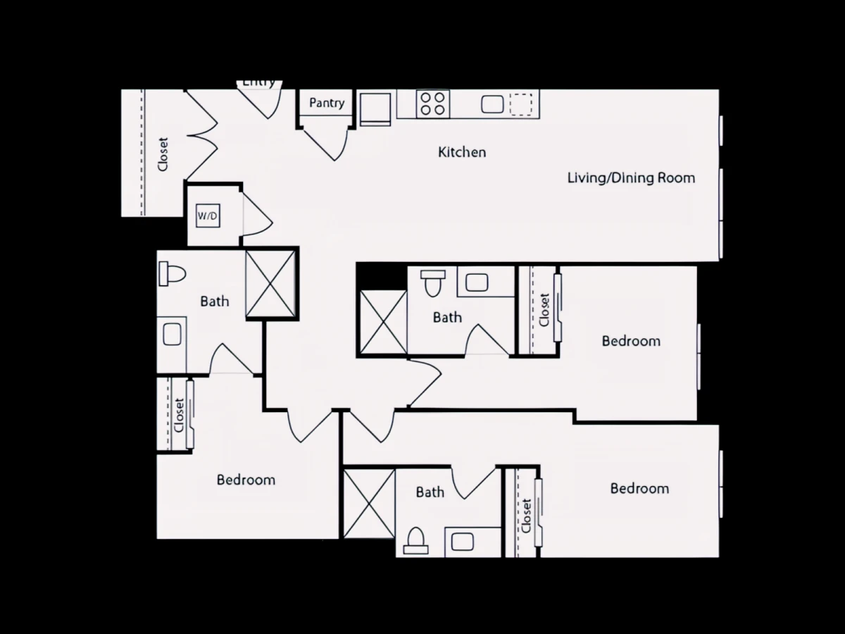 3 Rooms view 3