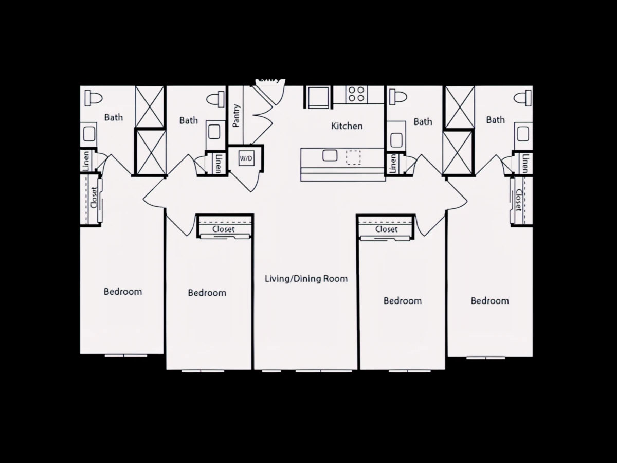 4 Rooms view 1