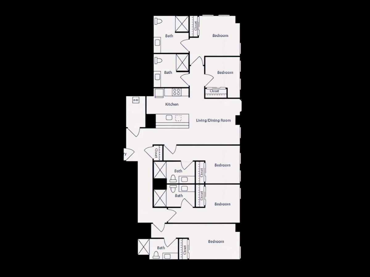 5 Rooms view 2