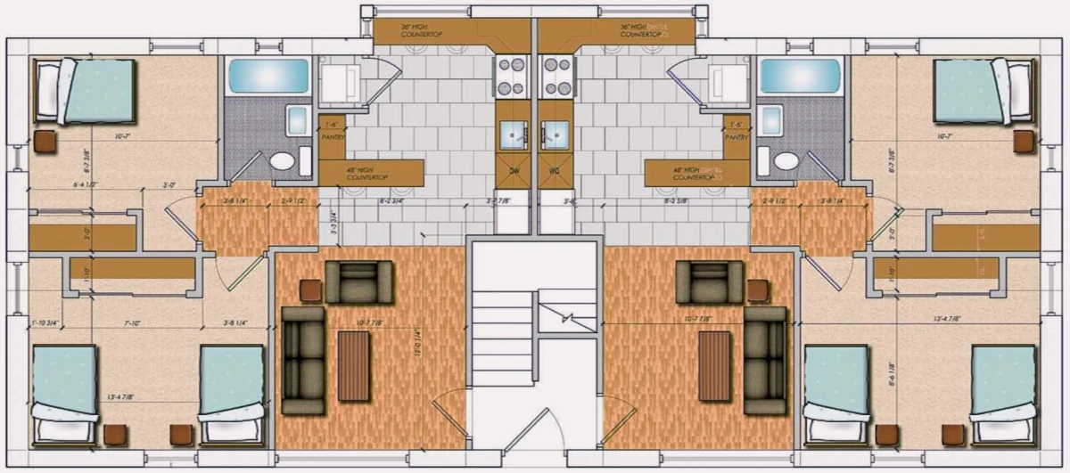 Town Rooms view 1