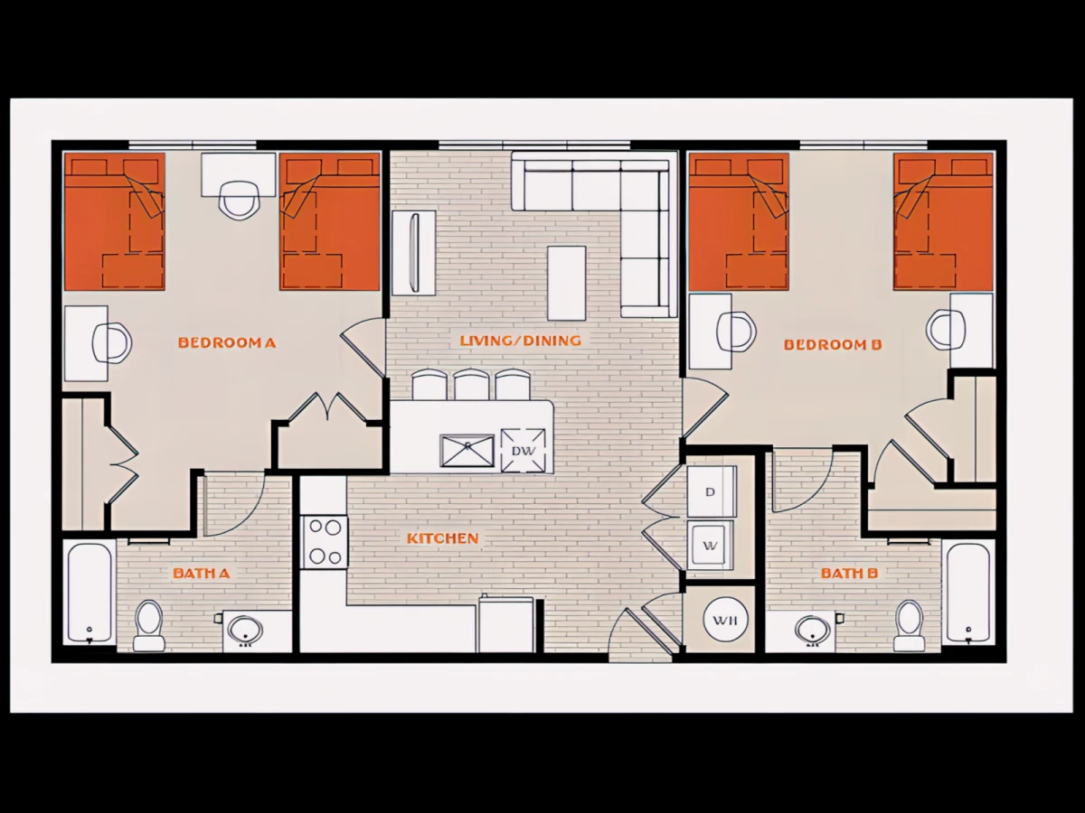 Shared Rooms view 1