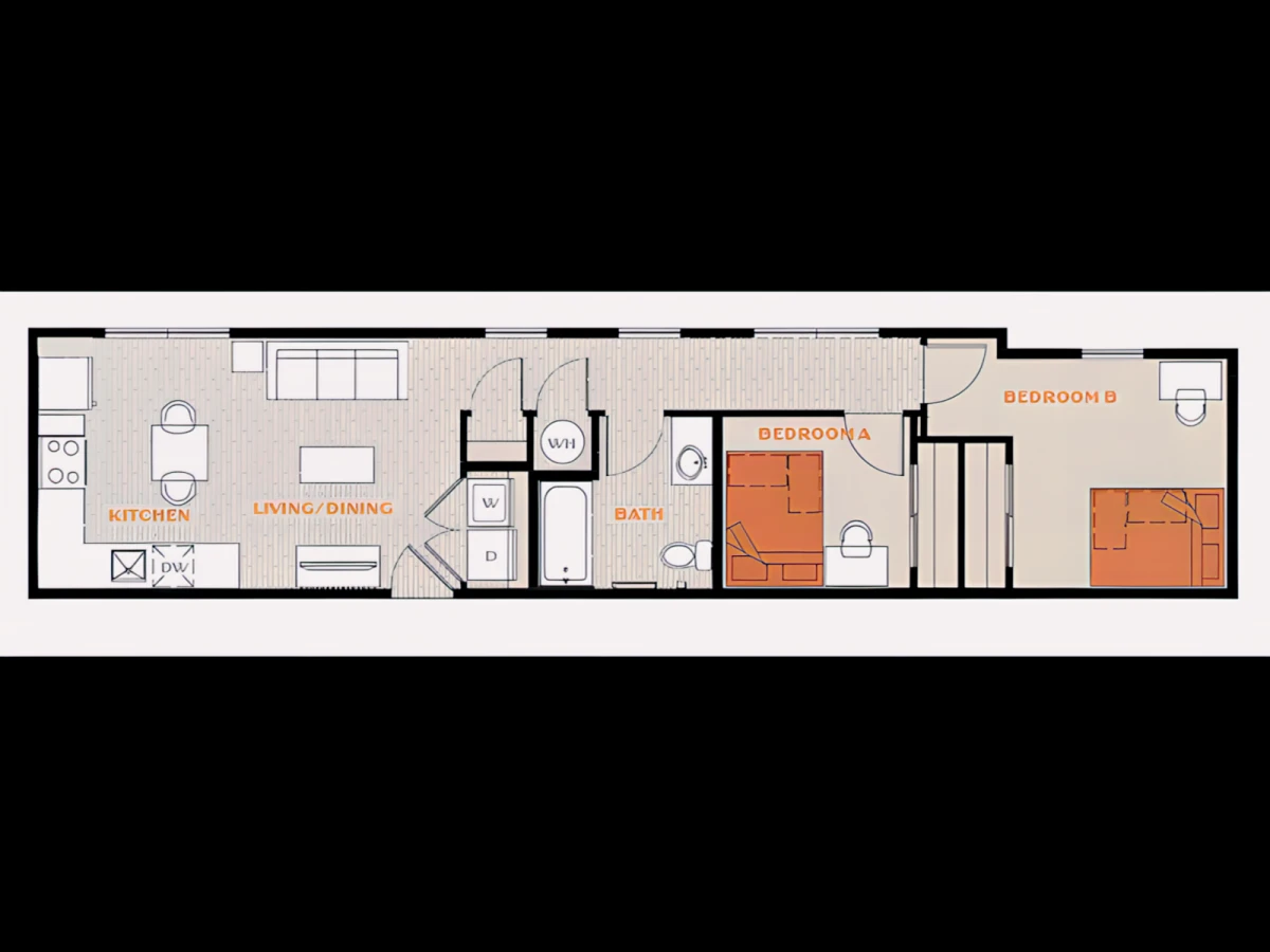 2 Rooms view 2