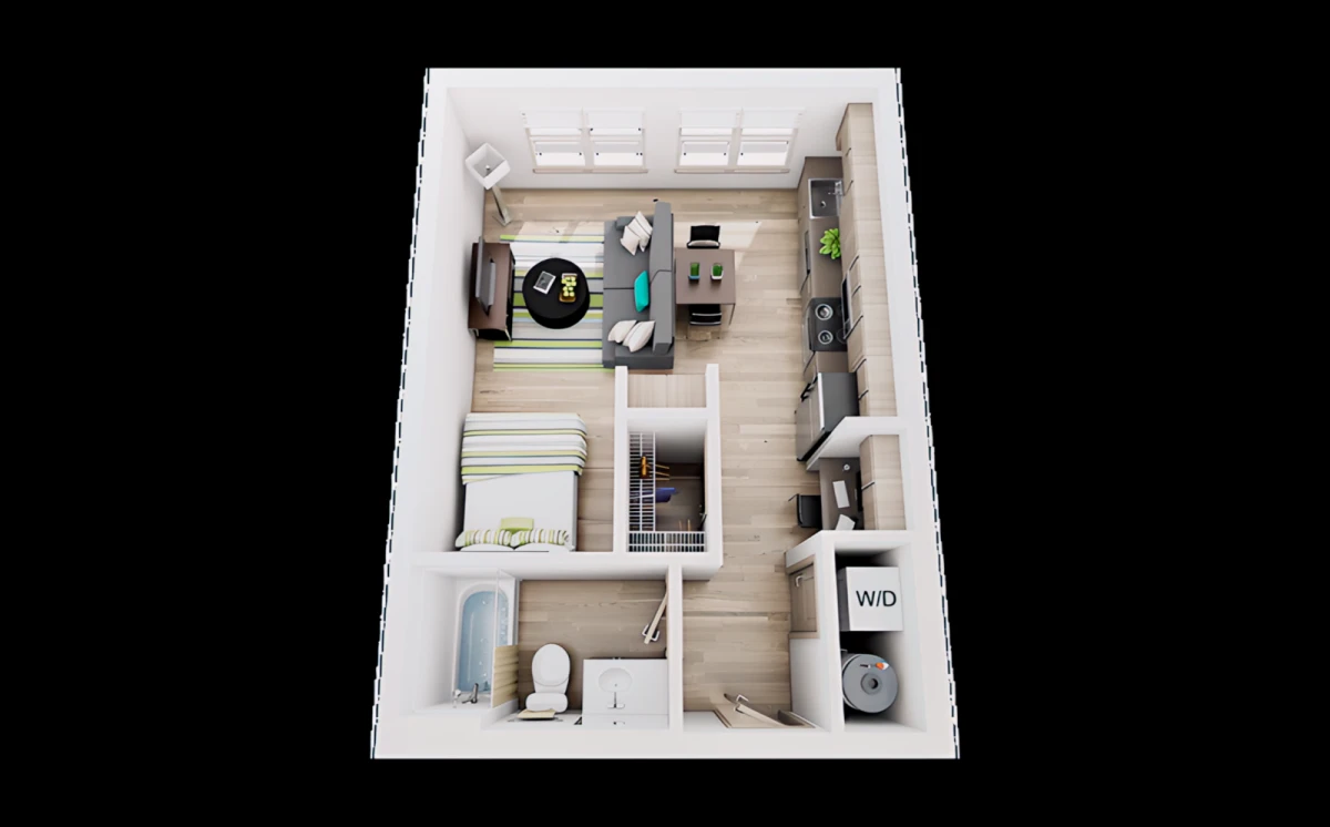 3 Rooms view 1