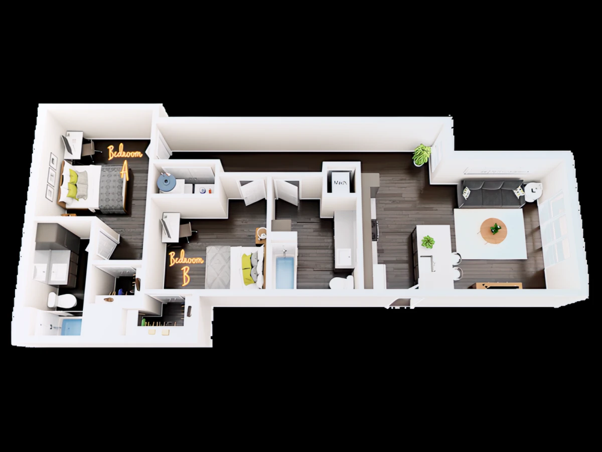 2b2b Rooms view 1