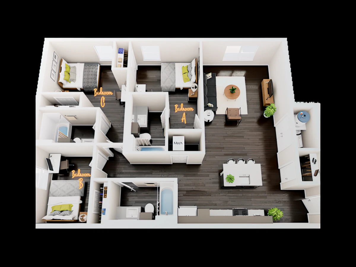 3b3b Rooms view 2