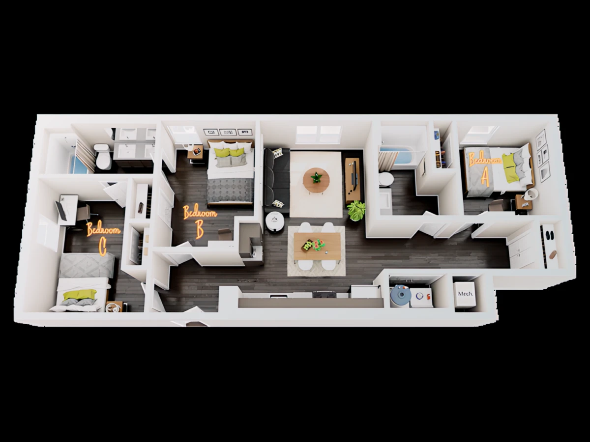 3b2b Rooms view 3