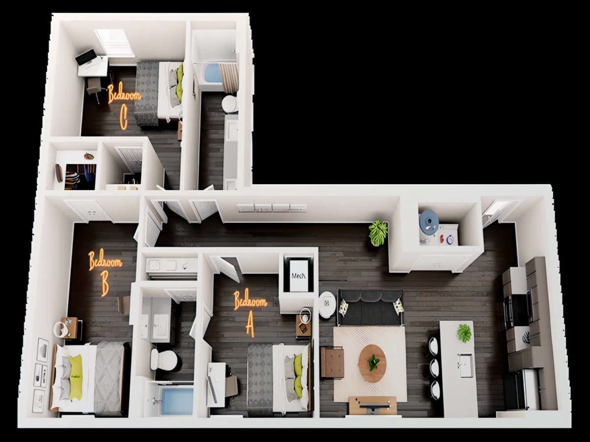 5b4b Rooms view 1