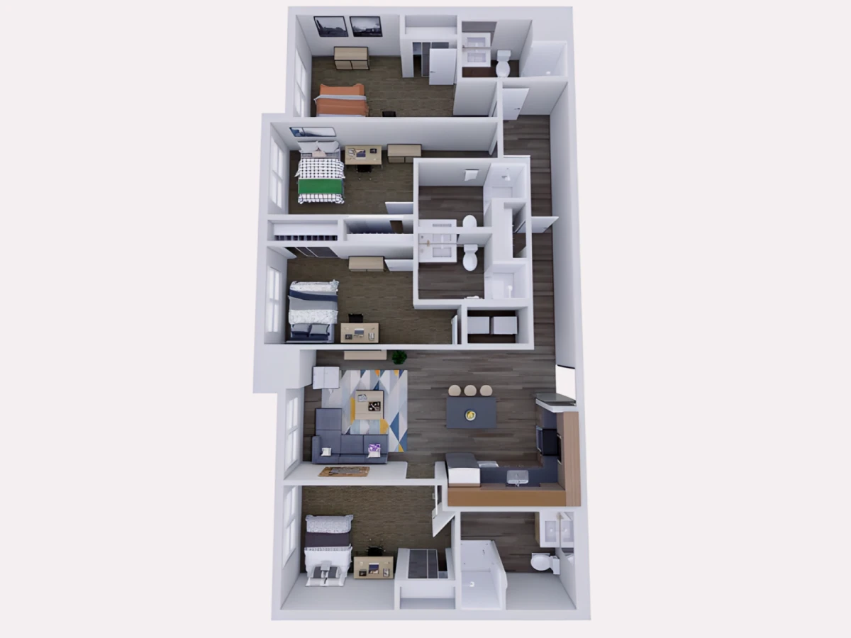 1 Rooms view 2