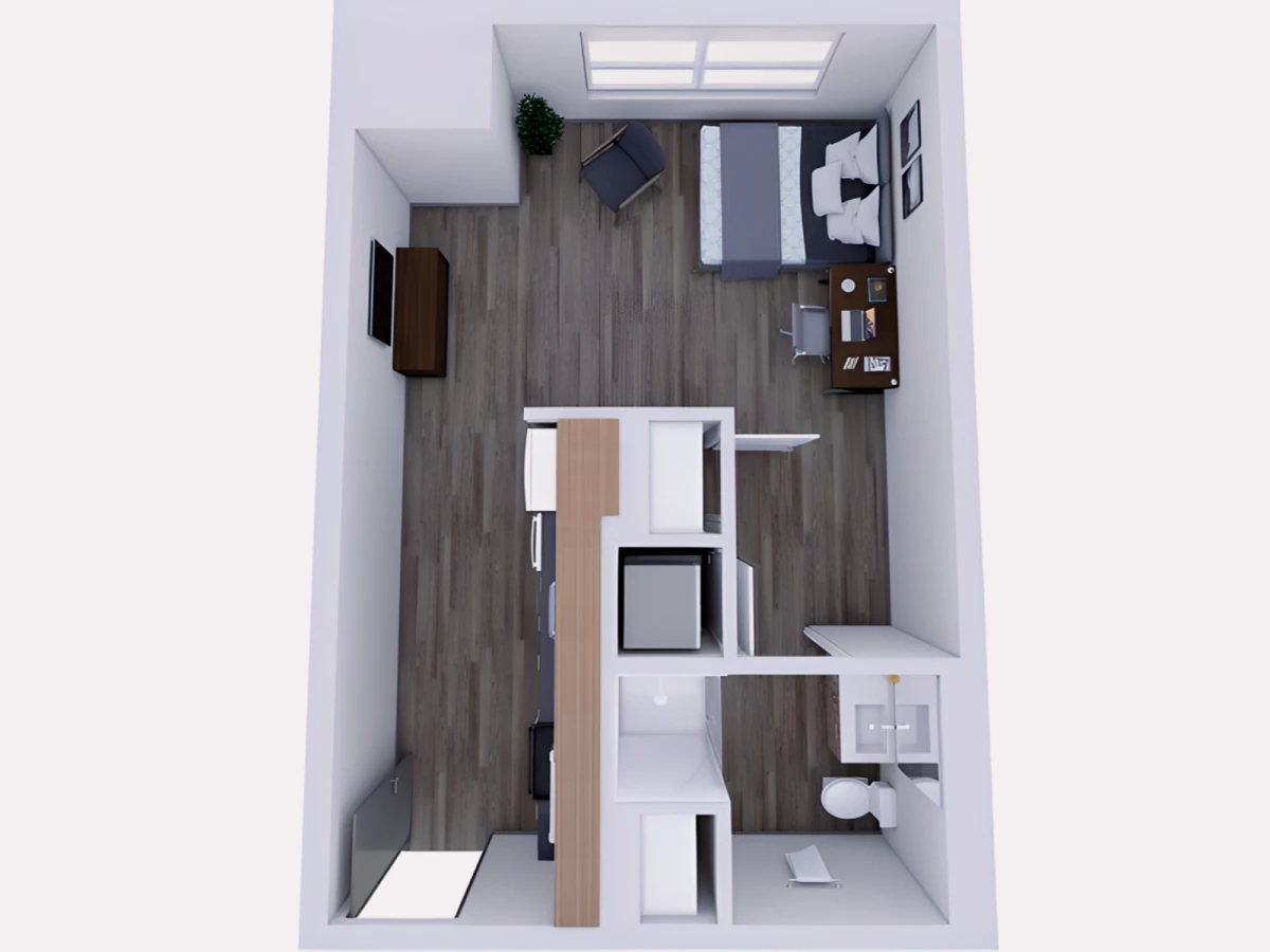 Studio Rooms view 2