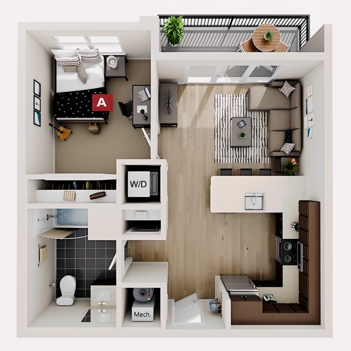 1 Rooms view 1