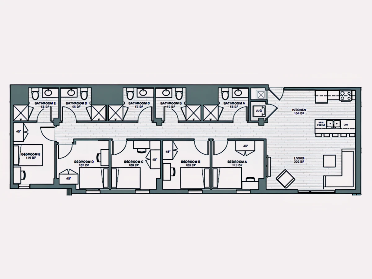 5 Rooms view 1