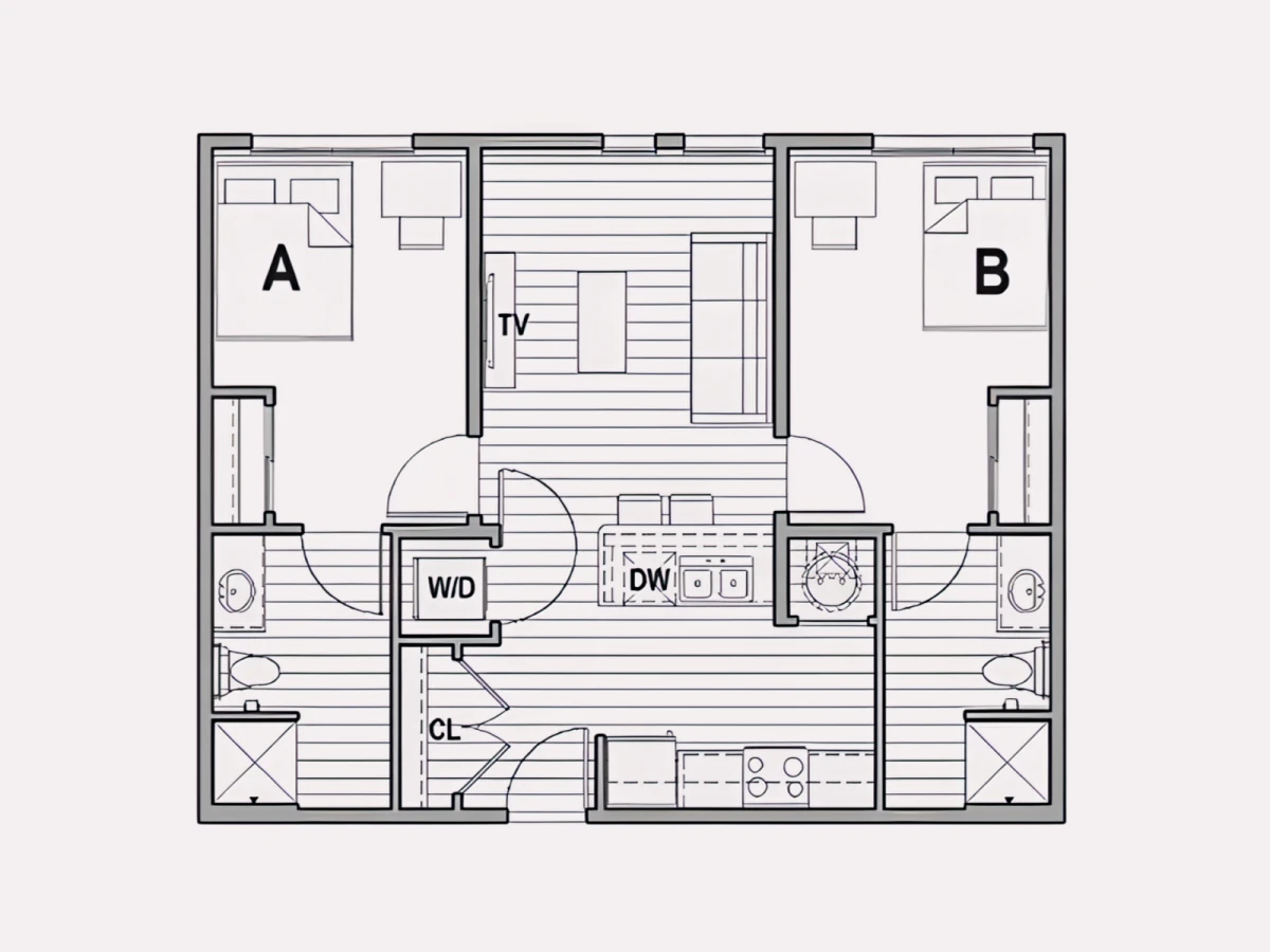 2 Rooms view 4