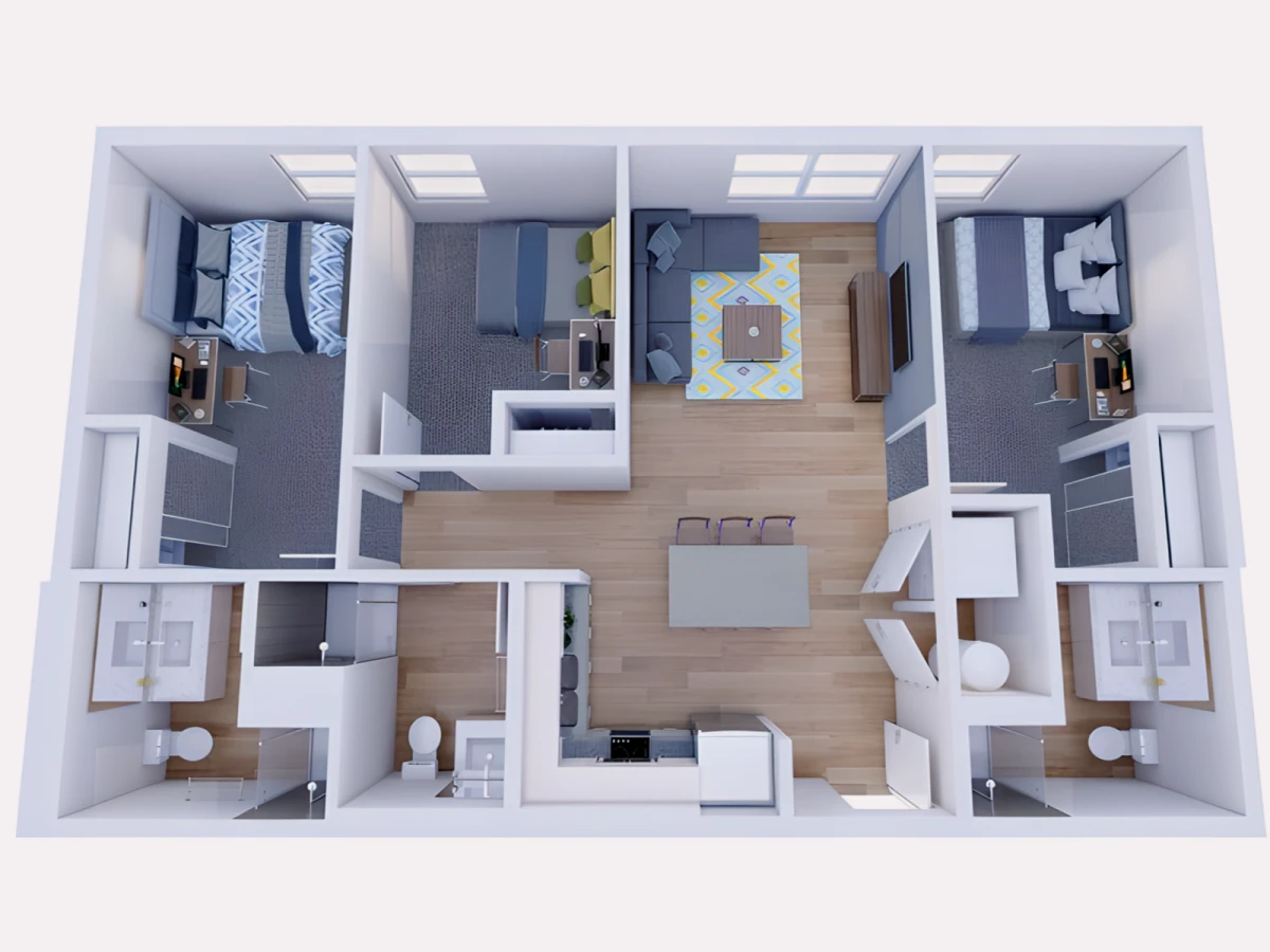 3x3 Terrace