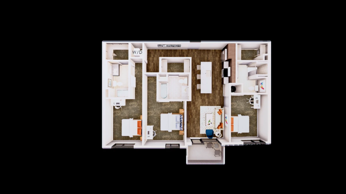 3 Rooms view 3