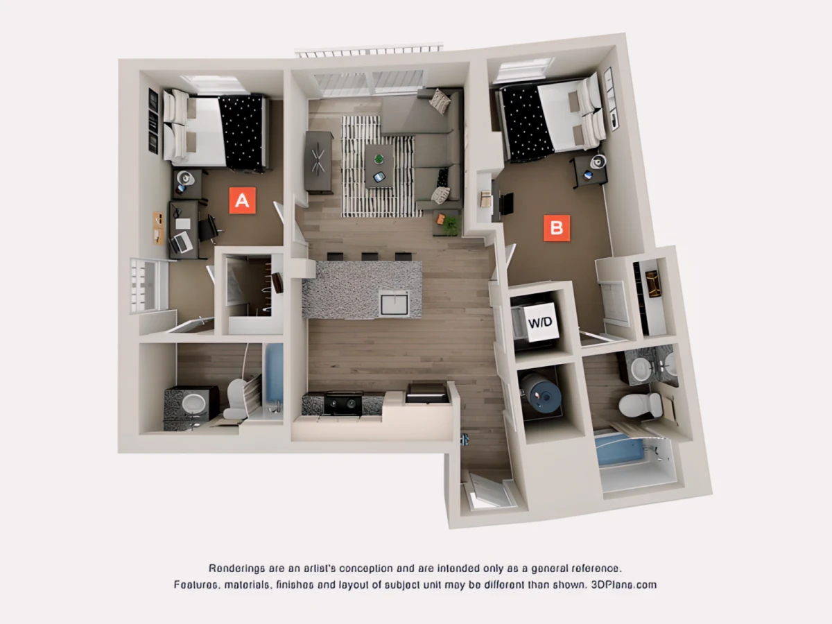 2 Rooms view 4