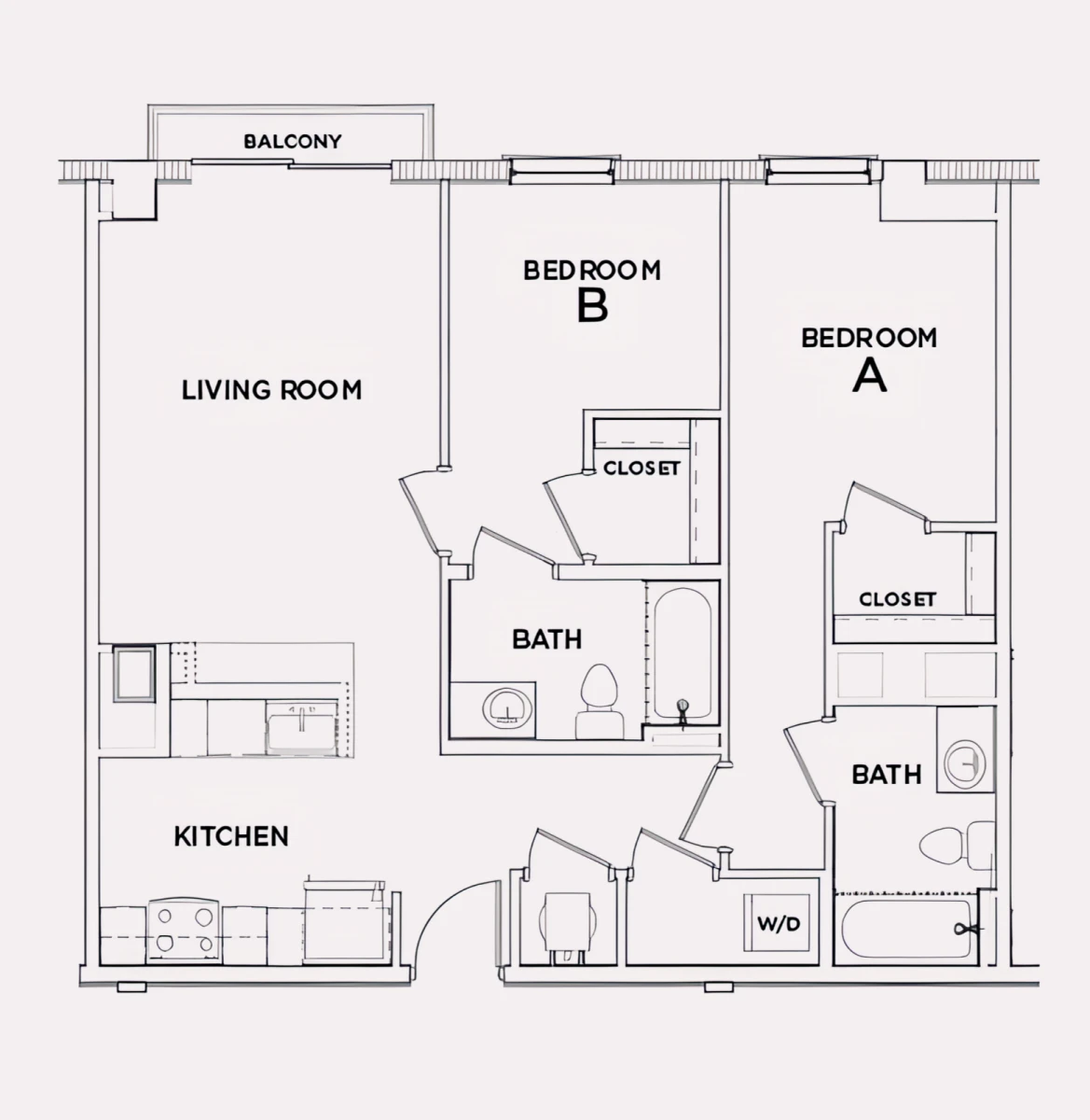 2 Rooms view 2