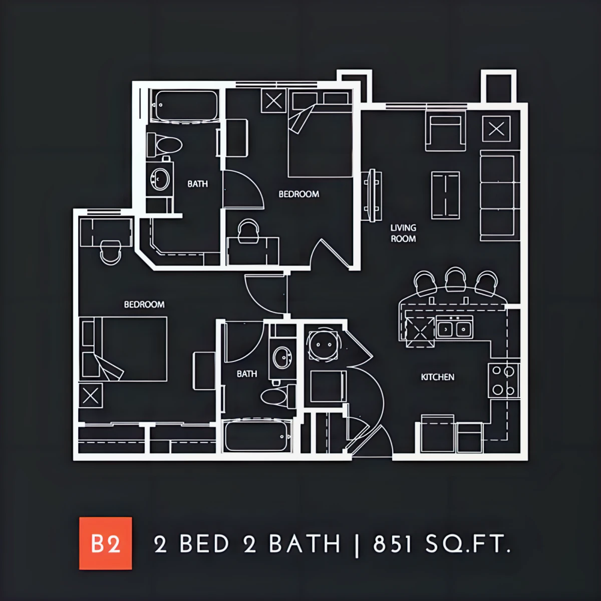 2 Rooms view 2