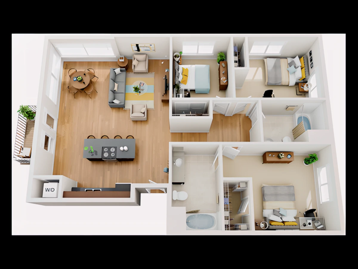 Viridian Rooms view 4