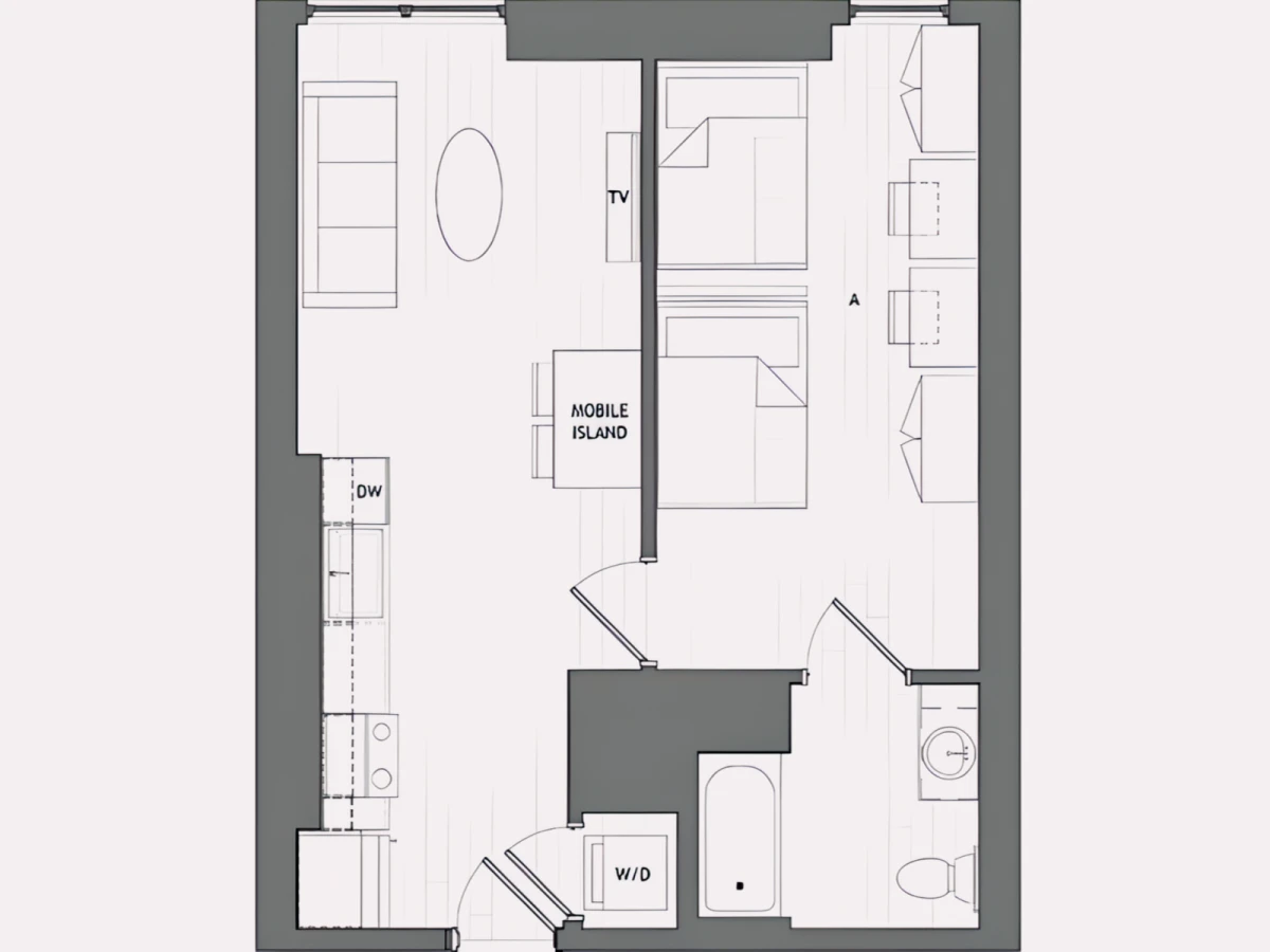 3 Rooms view 2