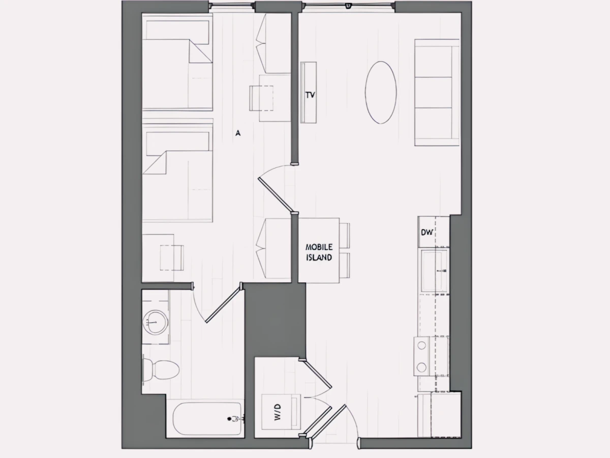 2 Rooms view 4