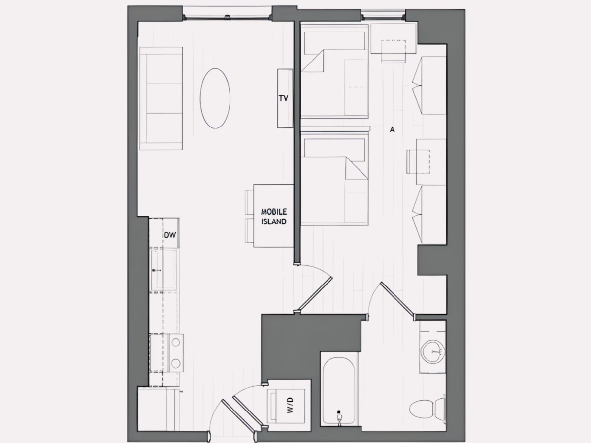 Studio Rooms view 1