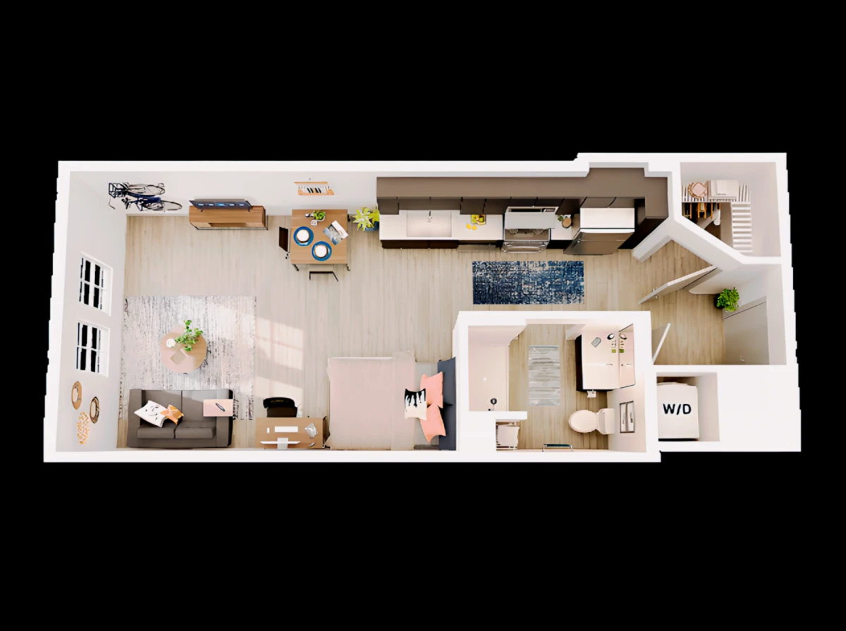 Studio Rooms view 3