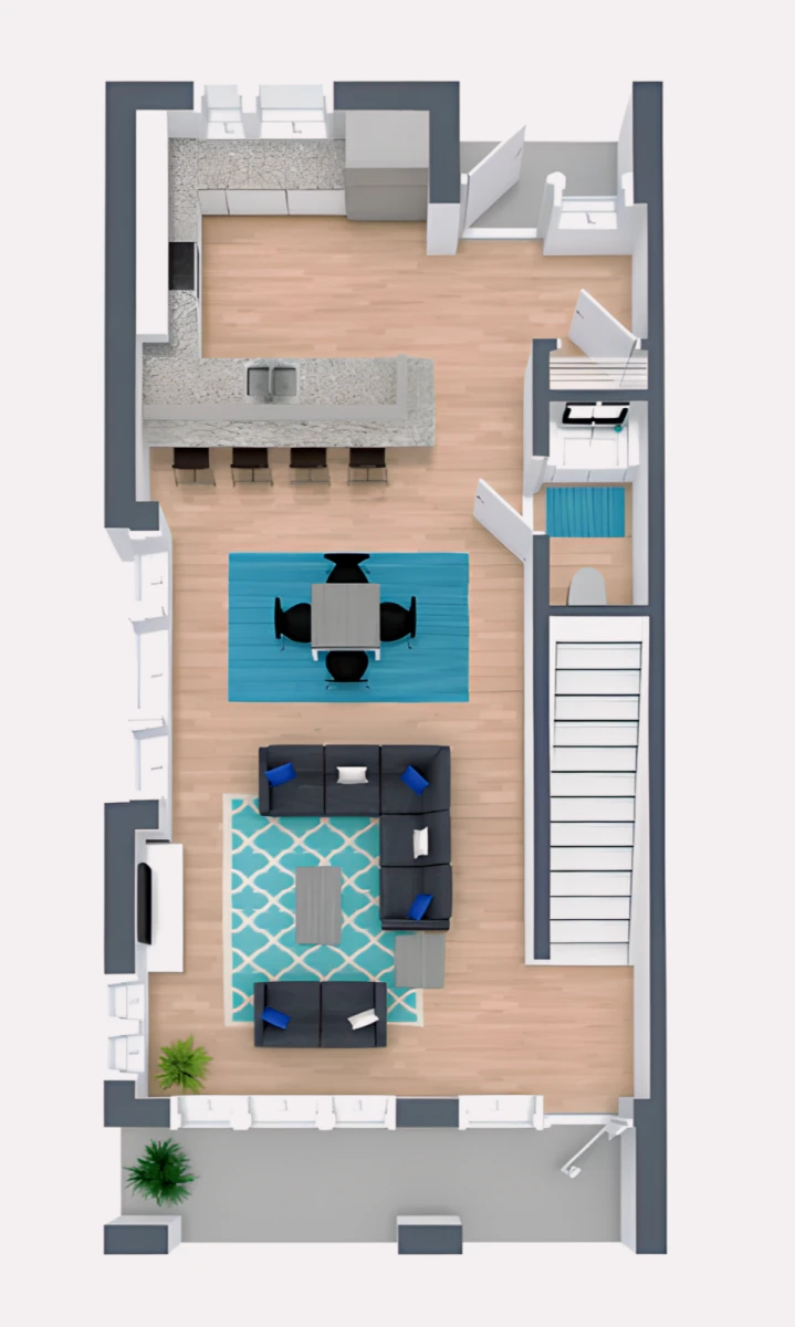 6 Rooms view 1