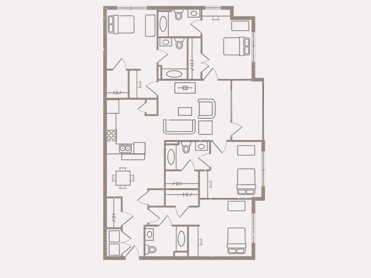 2 Rooms view 3