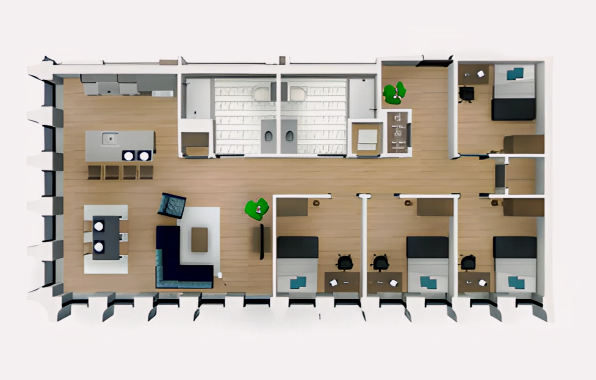 FOUR Rooms view 1