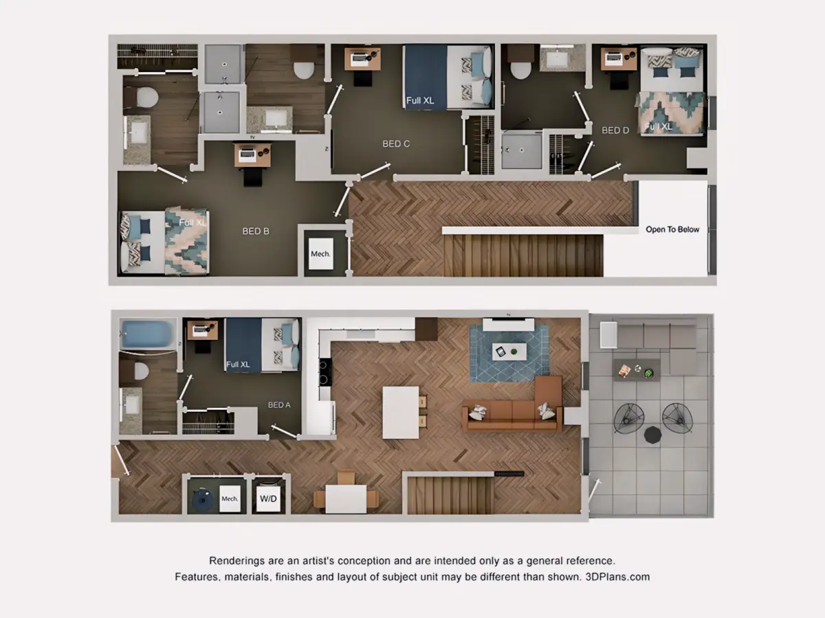 4 Rooms view 4