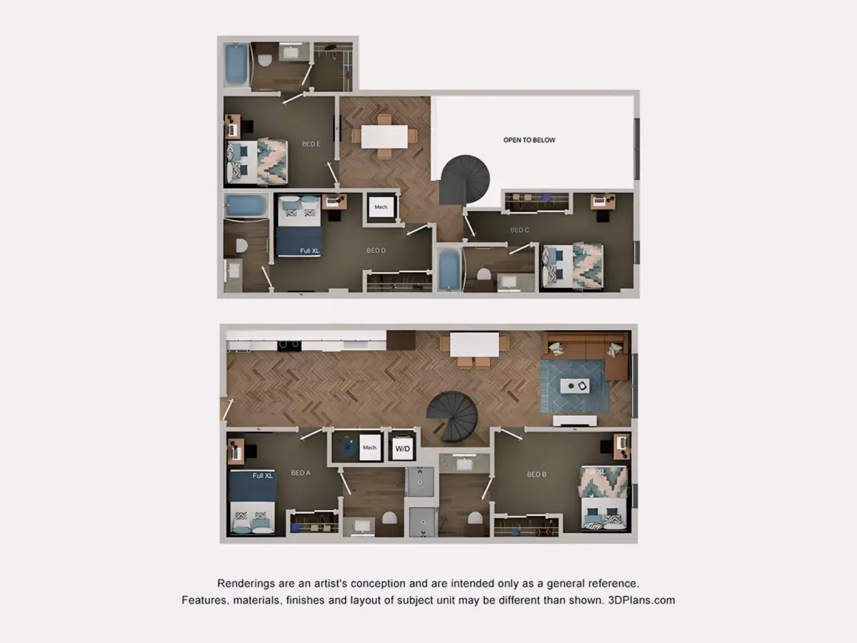 5 Rooms view 2