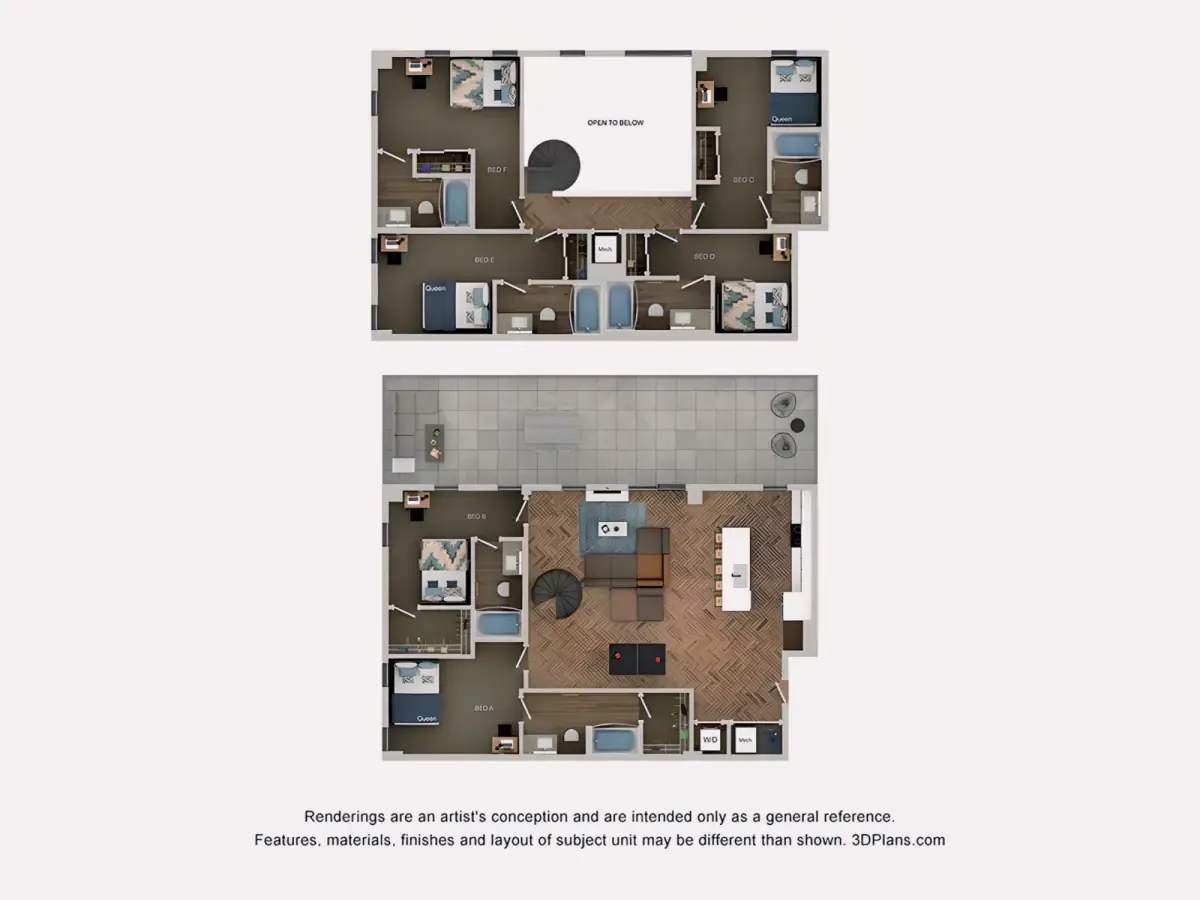 6 Rooms view 4