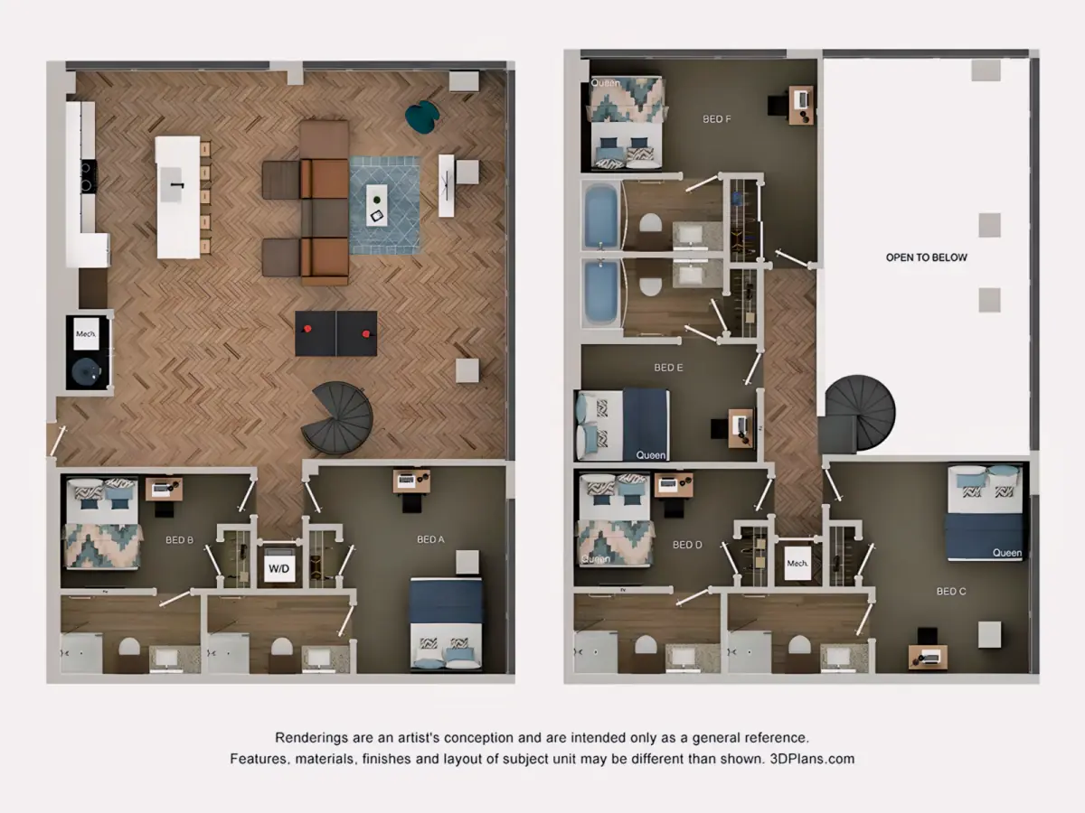 6 Rooms view 2