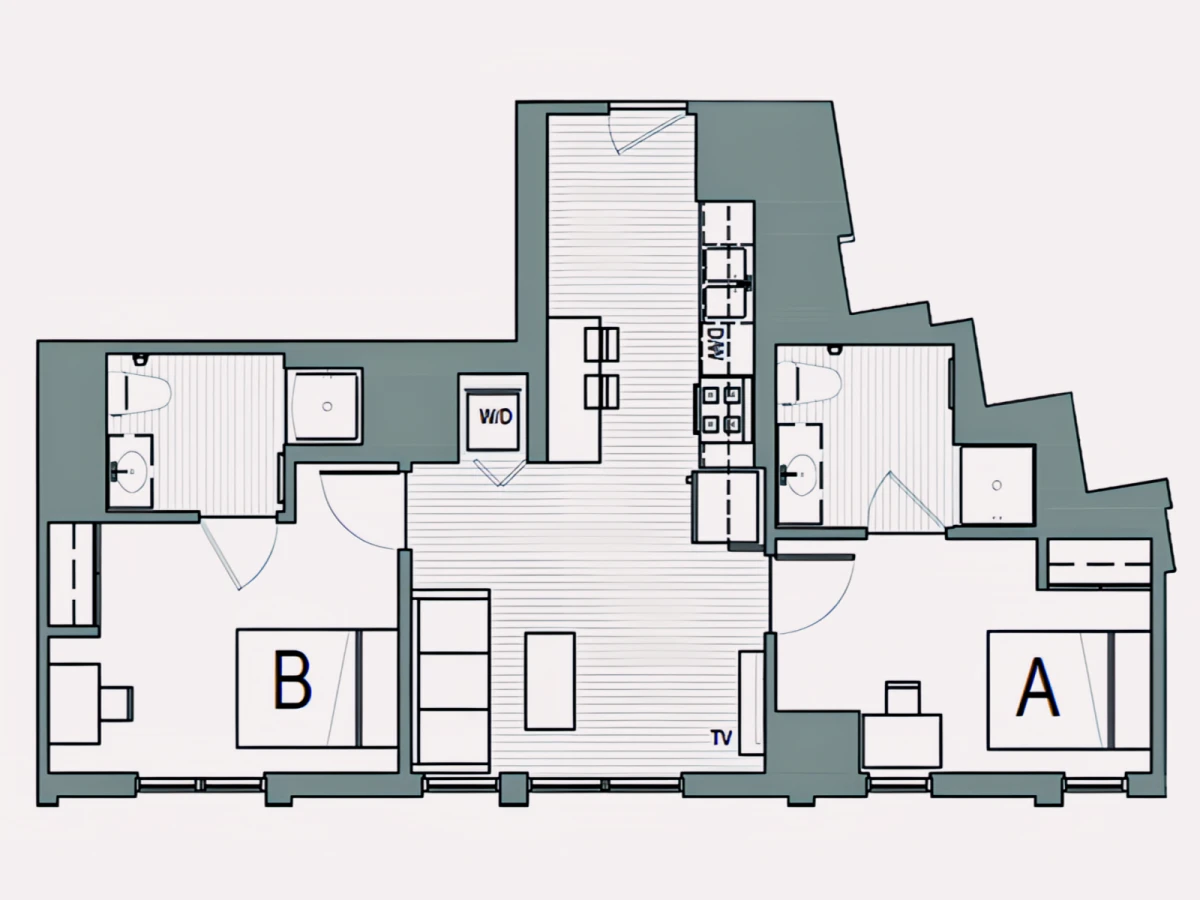 2 Rooms view 2