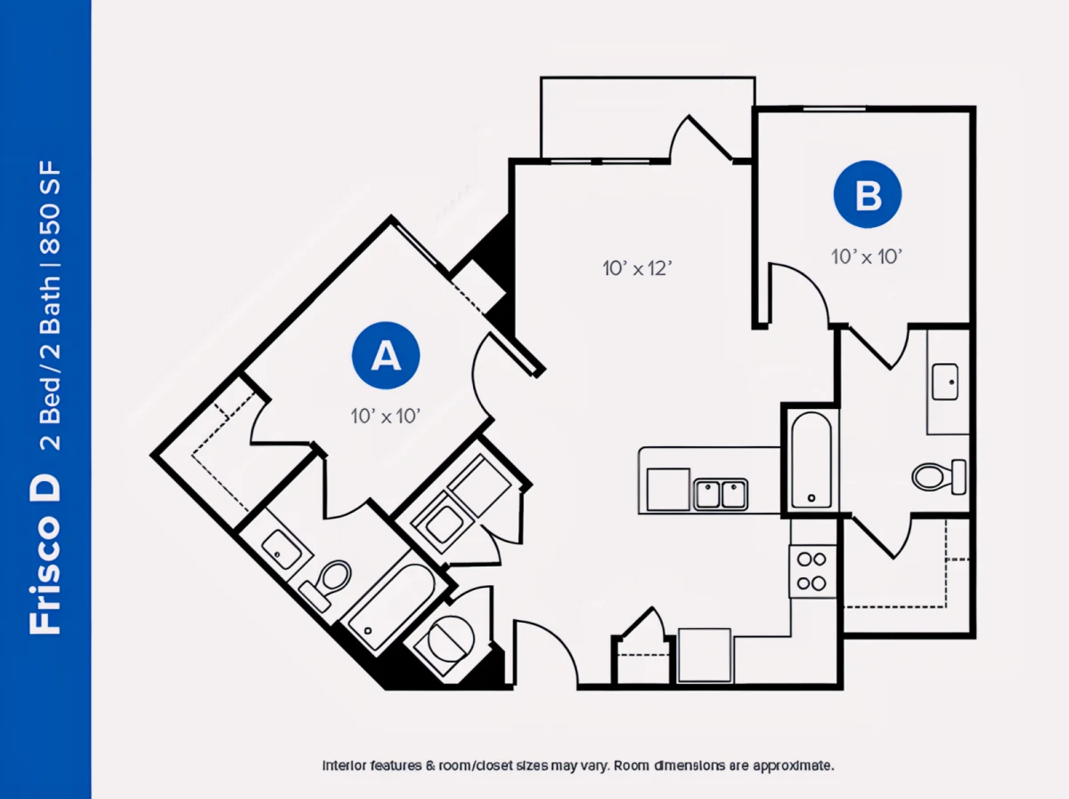 2 Rooms view 1