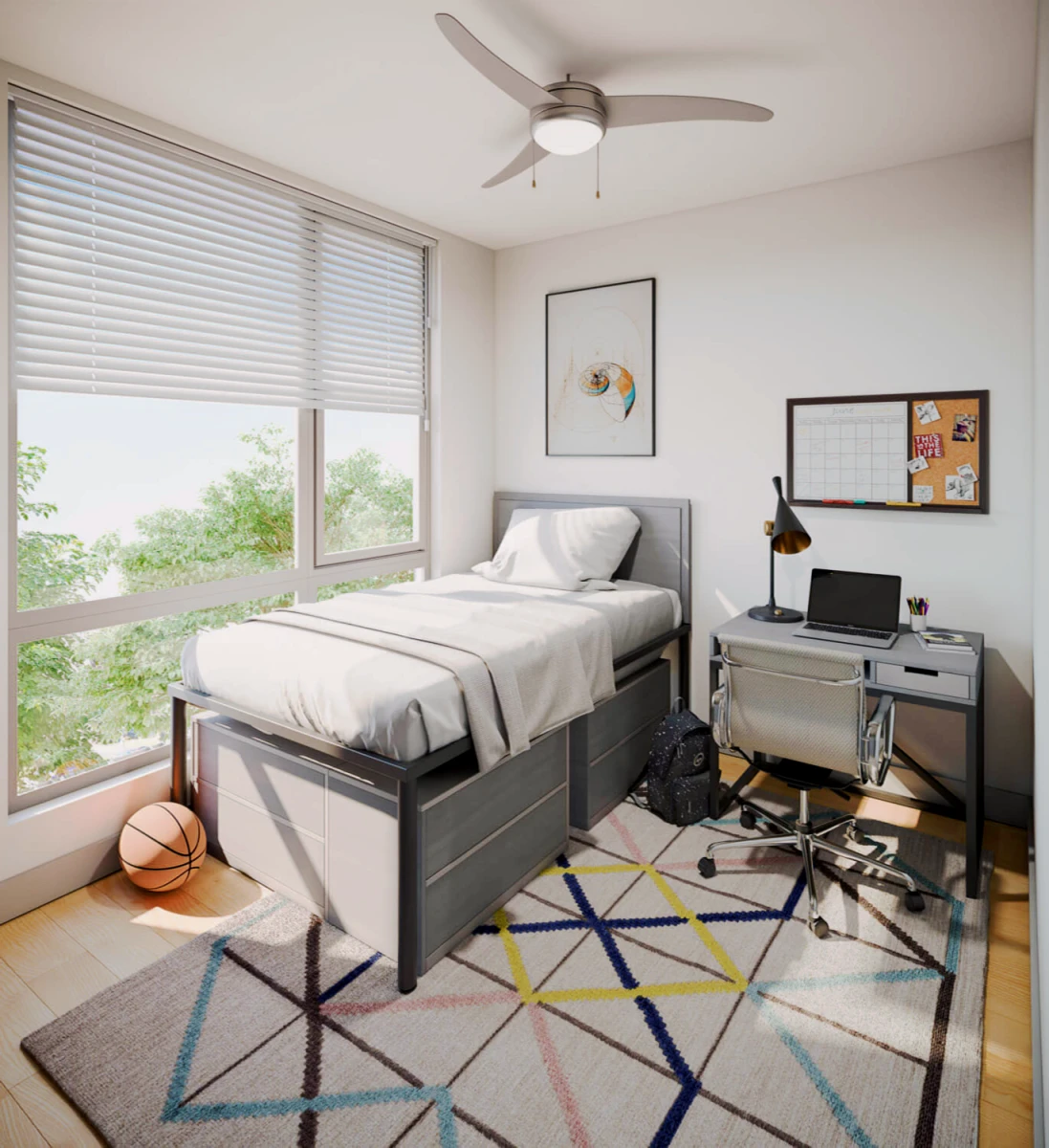 2 Bed 2 Bath B1