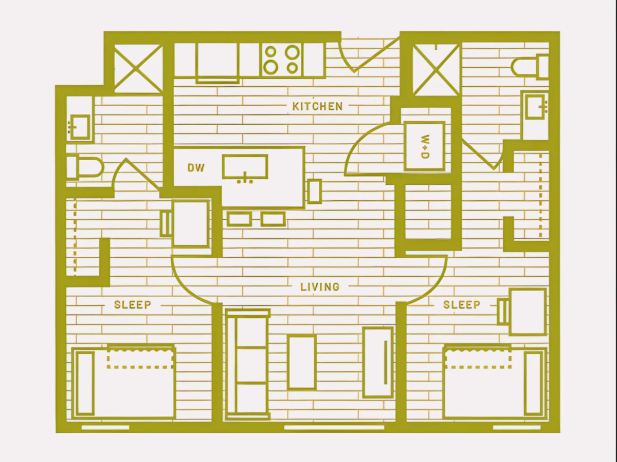 2 Rooms view 2