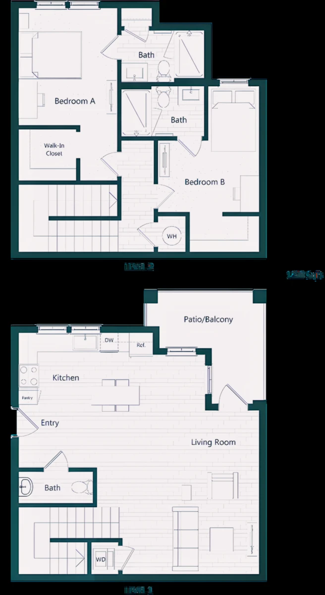 2 Rooms view 2
